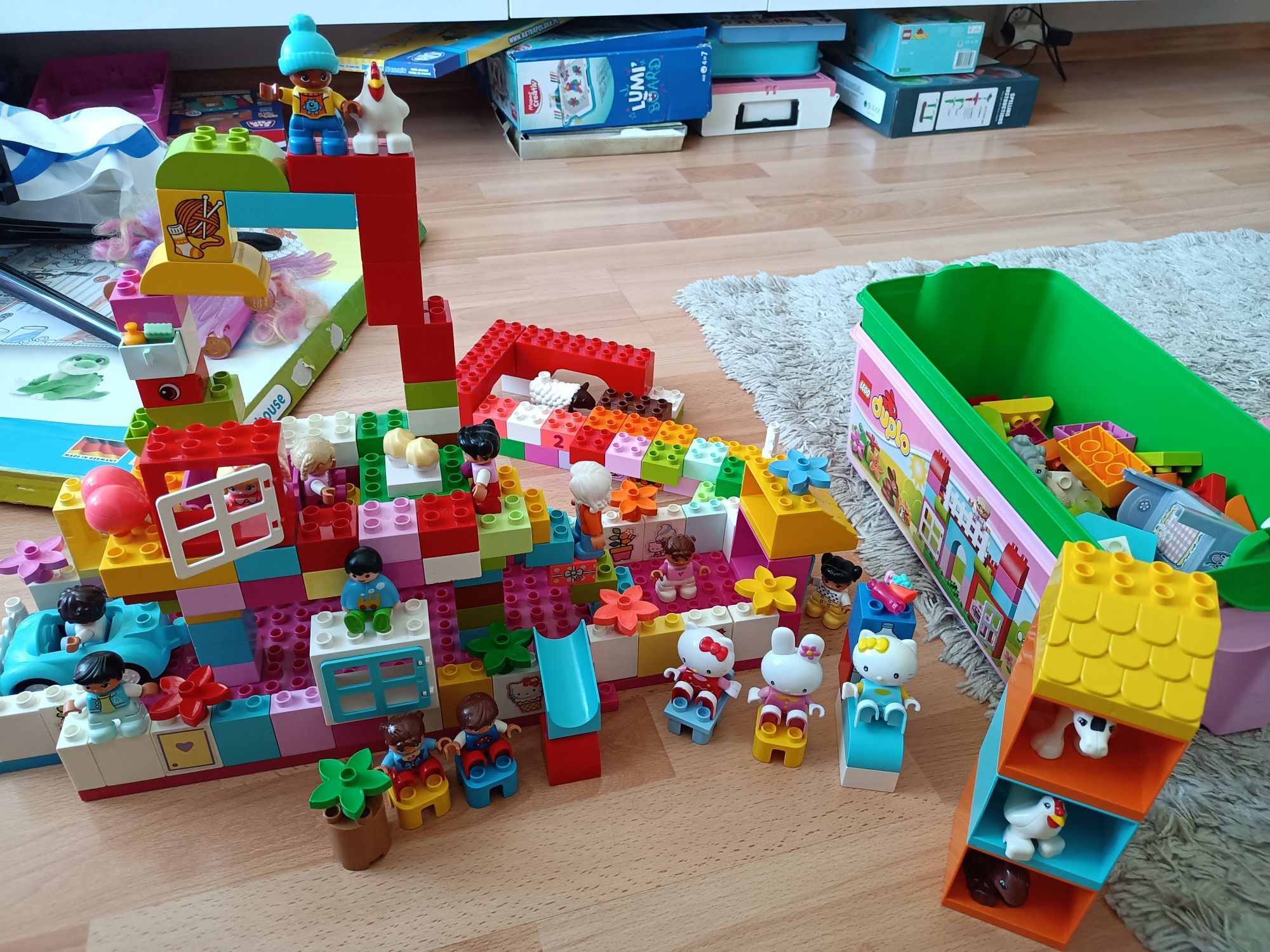 LEGO Duplo zestaw klocki duże 1 pudelko