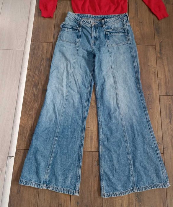 Rezerwacja Spodnie z szerokimi nogawkami