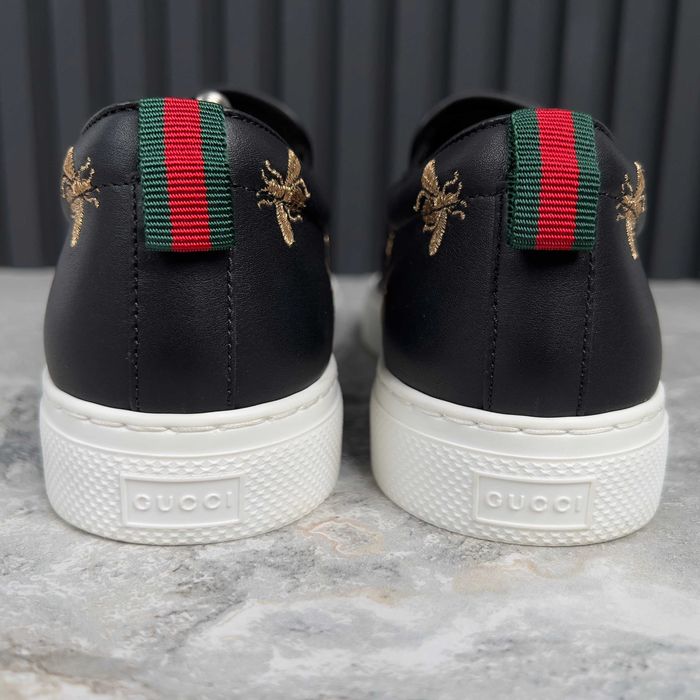 Gucci dublin bees stars slipon чоловічі сліпони кеди мокасини 42.5 EUR