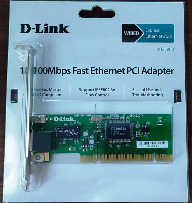Сетевой PCI-адаптер D-Link DFE-520TX