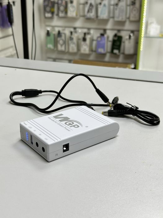 ДБЖ для роутера 10000 мач 38w безперебійник wifi white 10400 mah білий