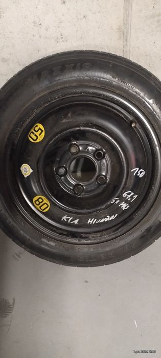 Koło zapasowe dojazdówka