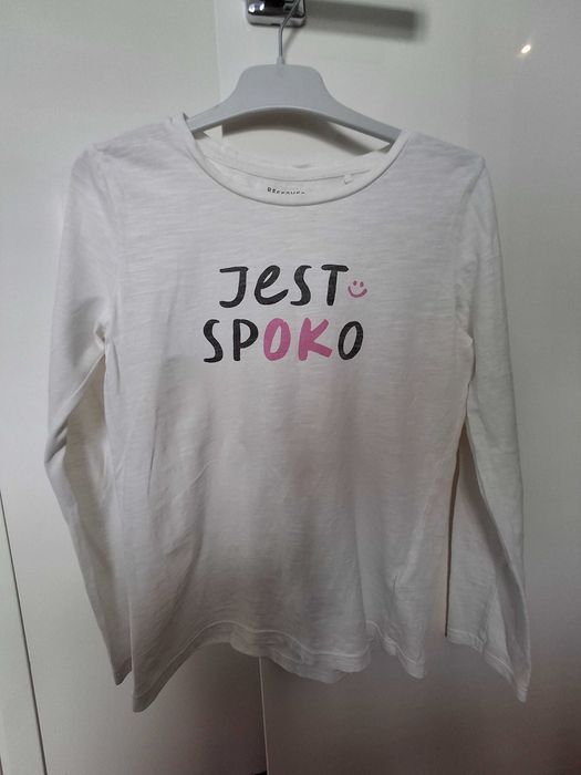 Biała koszulka Reserved r. 146