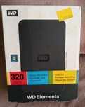 Sprzedam Dysk Zewnętrzny WD Elements 320 GB  USB 2.0