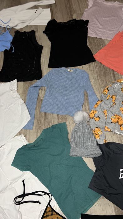 17 ubrań dziewczynka 158 cm wszysko razem