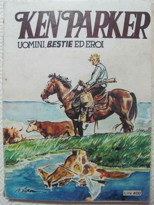 Ken Parker 4 álbuns antigos da série original (1978-79)