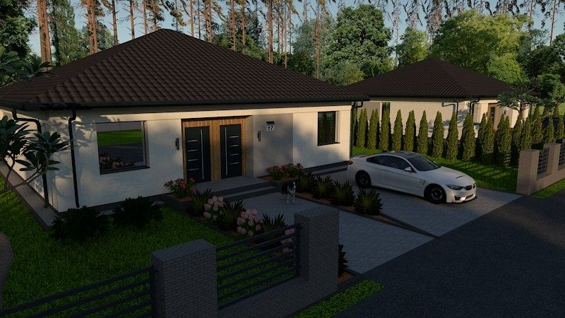 #Dom Na Skraju Lasu# W Trakcie Budowy# Jamielnik#