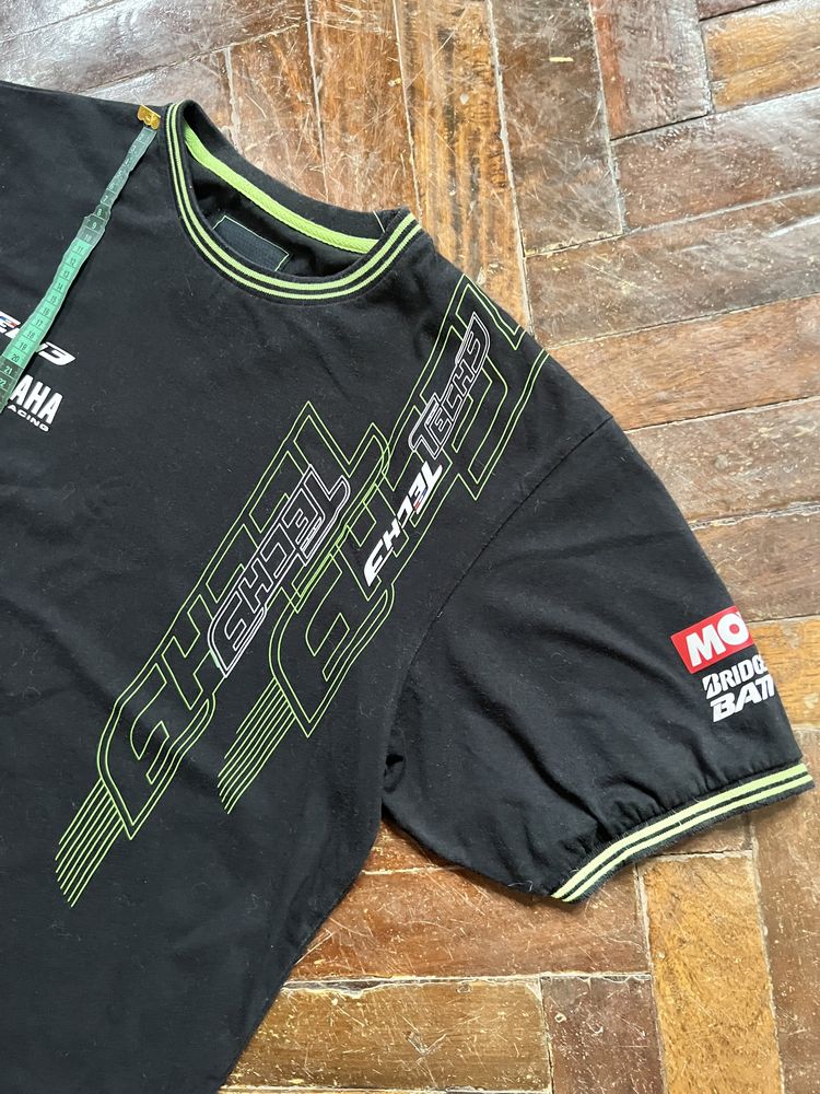 Футболка котон хлопок Yamaha racing vintage оригинал размер XL L
