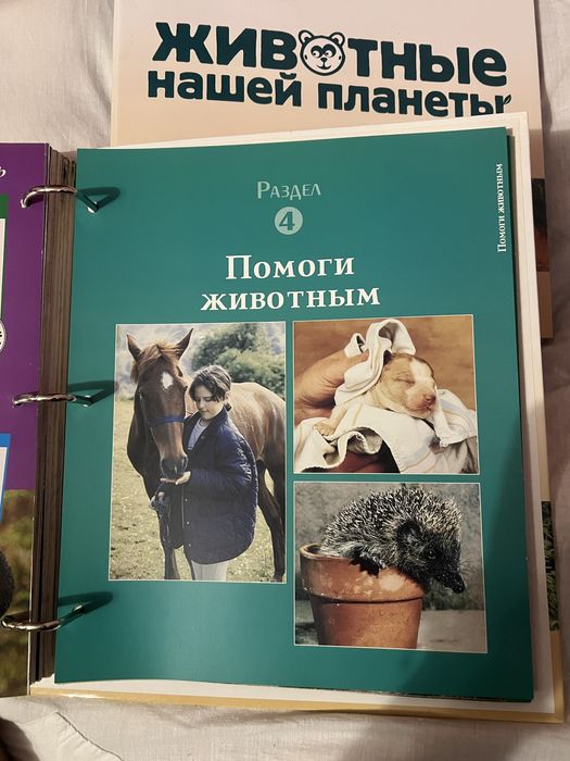 Набор журналов животные нашей планеты