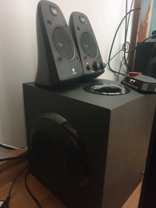 Logitech z623 + Creative SoundBlaster omni USB