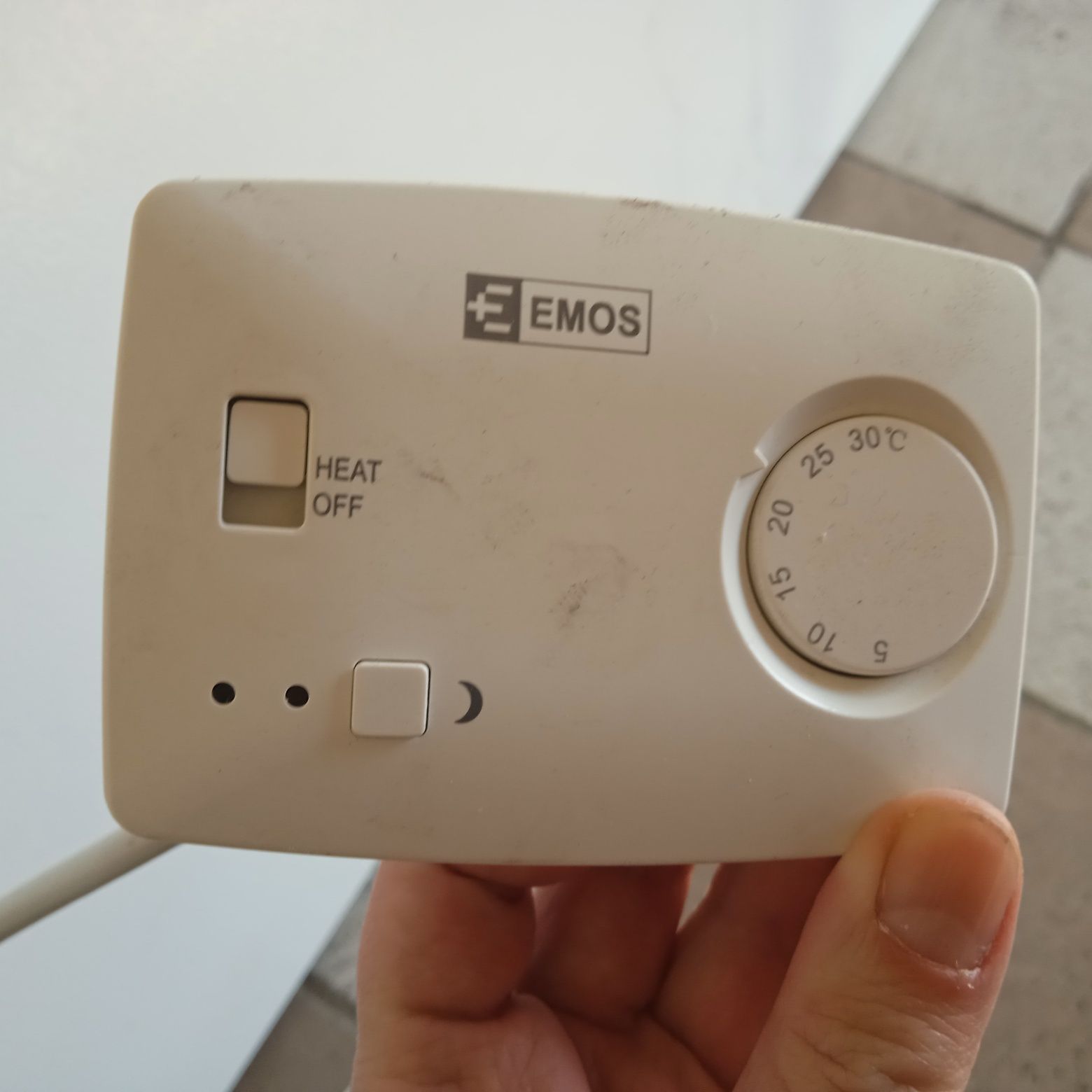 Duży grzejnik na podczerwień/elektryczny Tectake +termostat