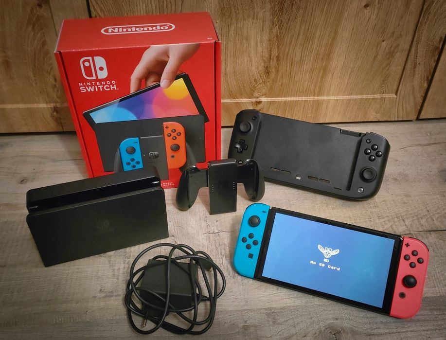 Profesjonalnie przerobiona konsola do gier switch oled CFW MOD PICOFLY