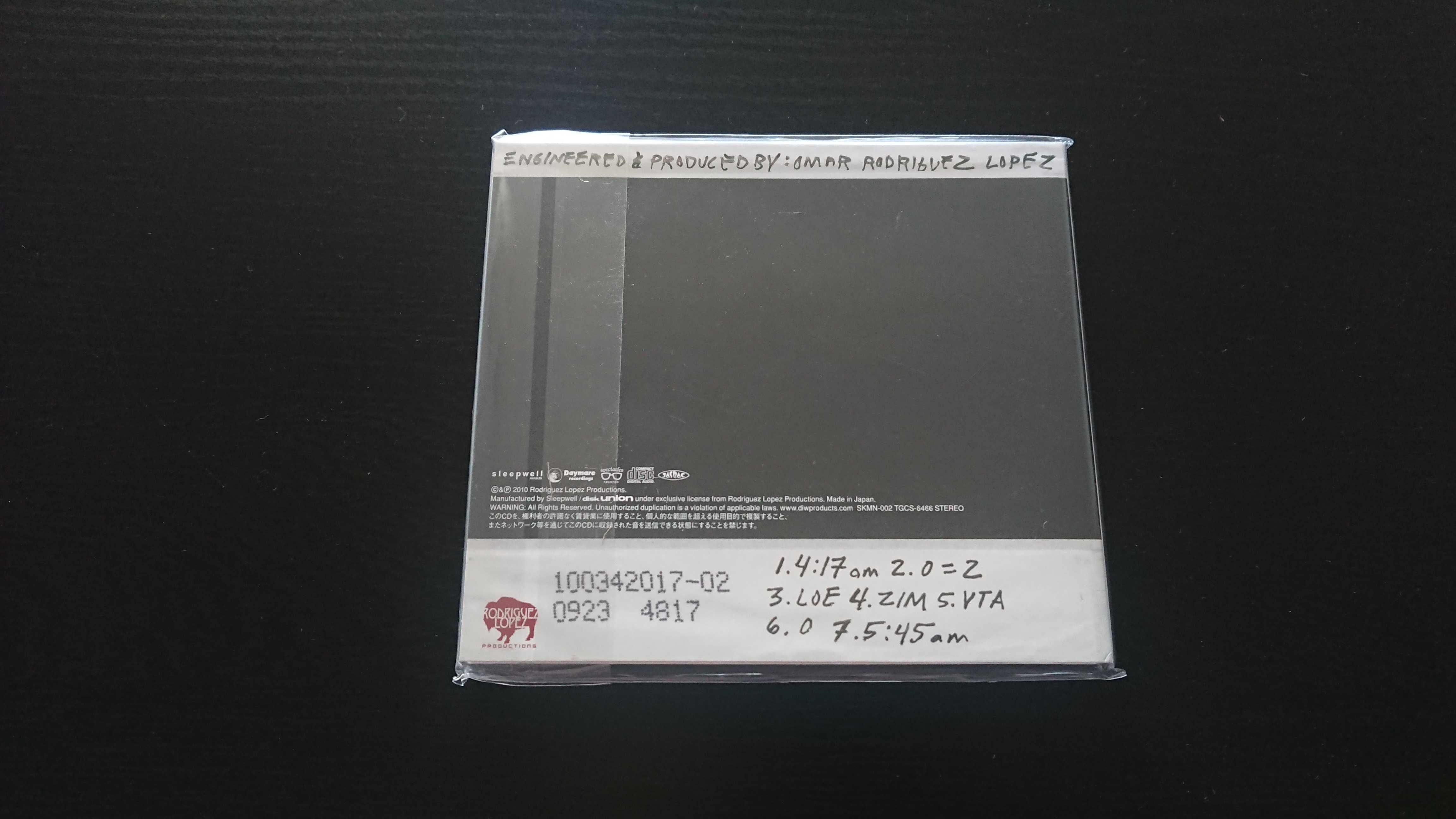 Omar Rodriguez Lopez & John Frusciante CD *NOWA* Japan UNIKAT 2010