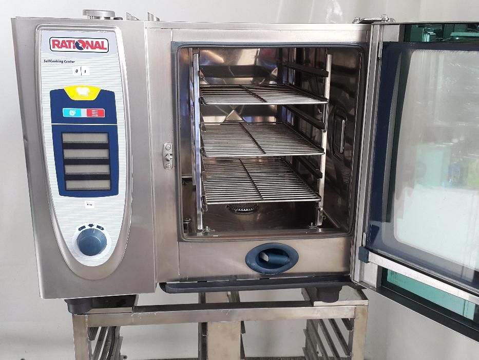 Piec konwekcyjno parowy Rational SCC 61 GAZ Gwarancja 6M