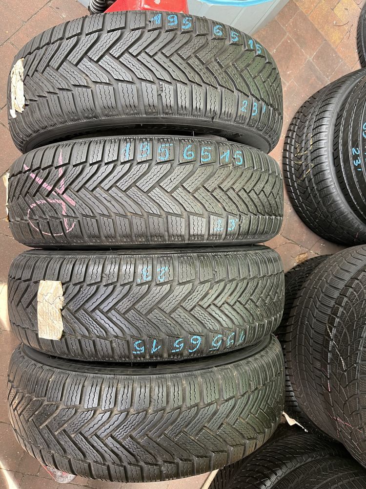 ZIMA 195/65/15 Michelin Alpin 6 Jak NOWE 2023r. 100%