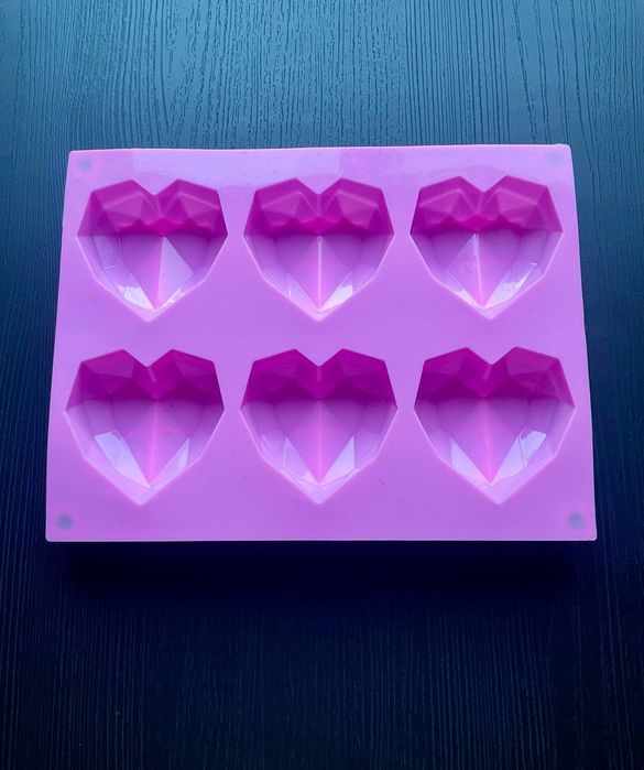 Формочка в вигляді сердець