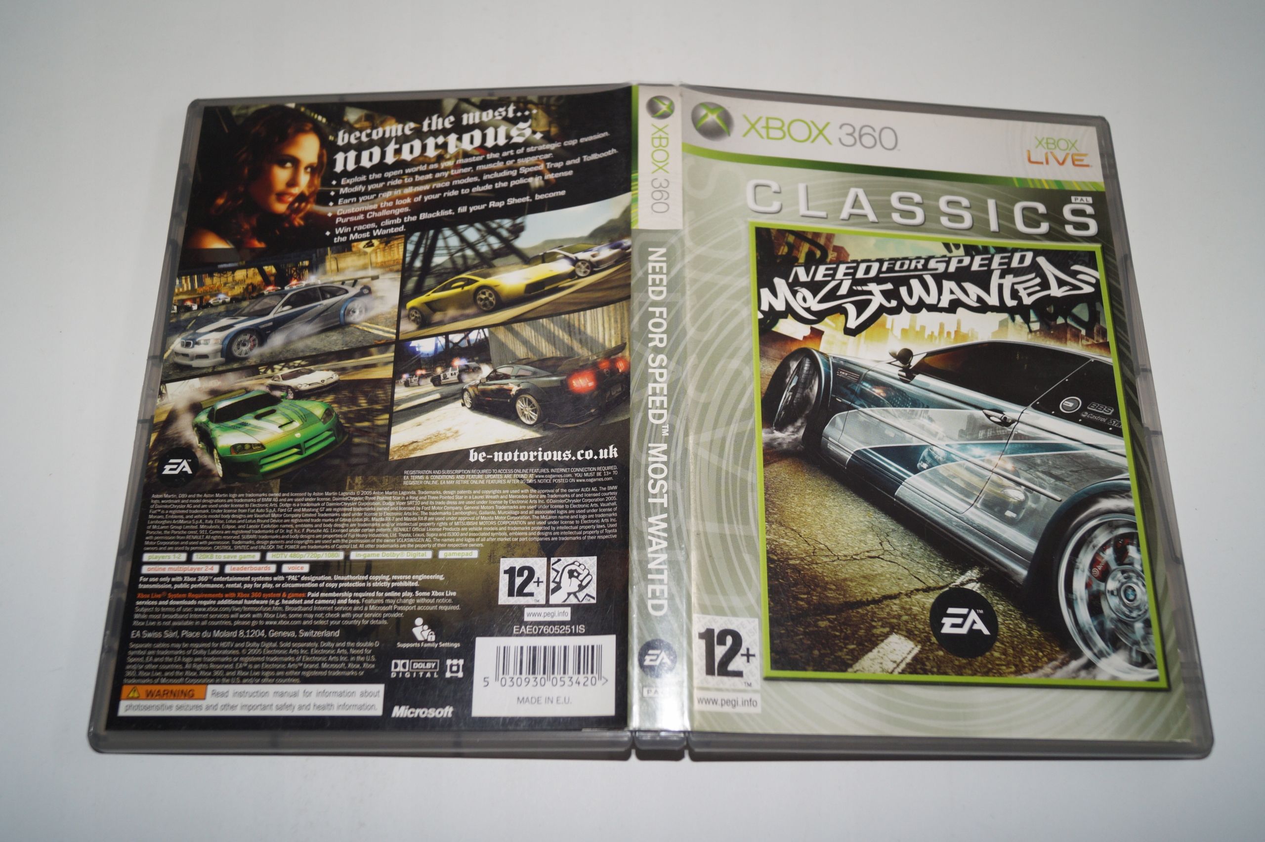 Need For Speed: Most Wanted Microsoft Xbox 360 Angielski