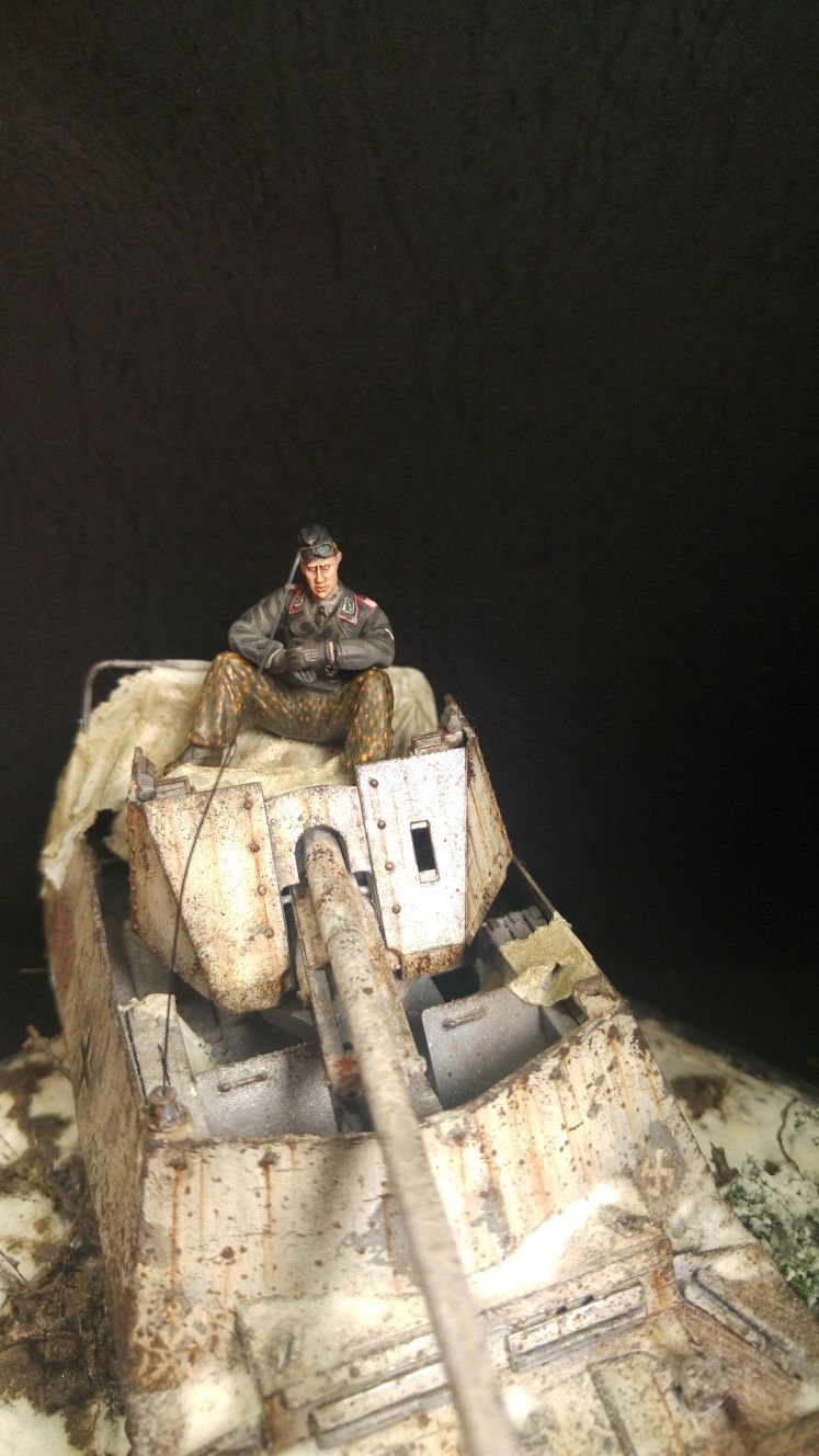 Marder III gotowy niszczyciel diorama waffen ss Wiking ZOBACZ
