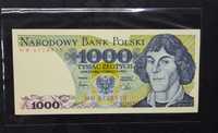 Banknot 1000 zł UNC- ser. HW 672.l. Mikołaj Kopernik