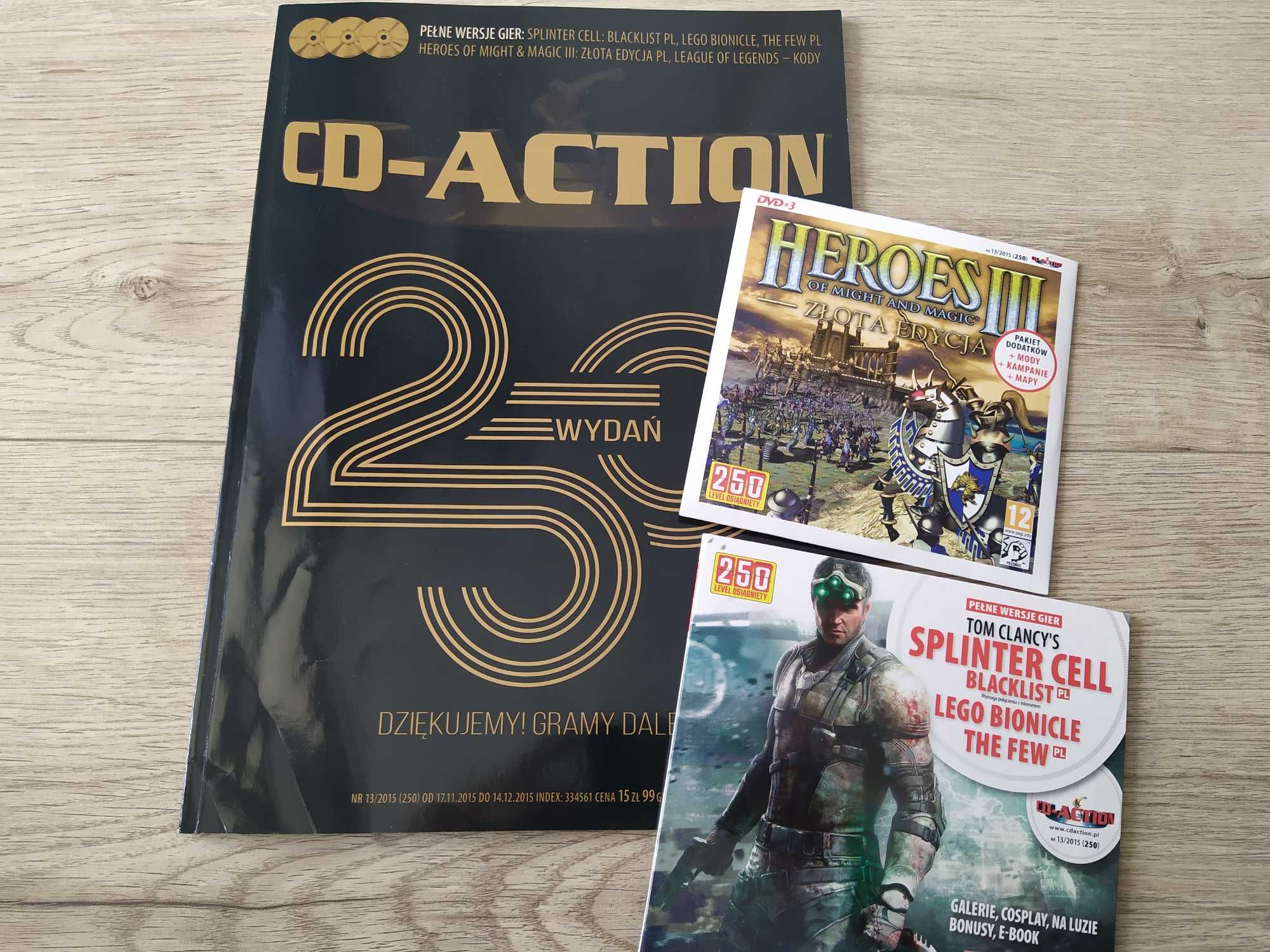 CD-ACTION 13/2015 (250) + Heroes of Might and Magic III: Złota Edycja