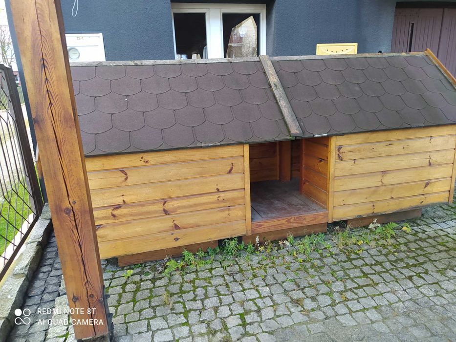 Buda dla duzego psa podwojna