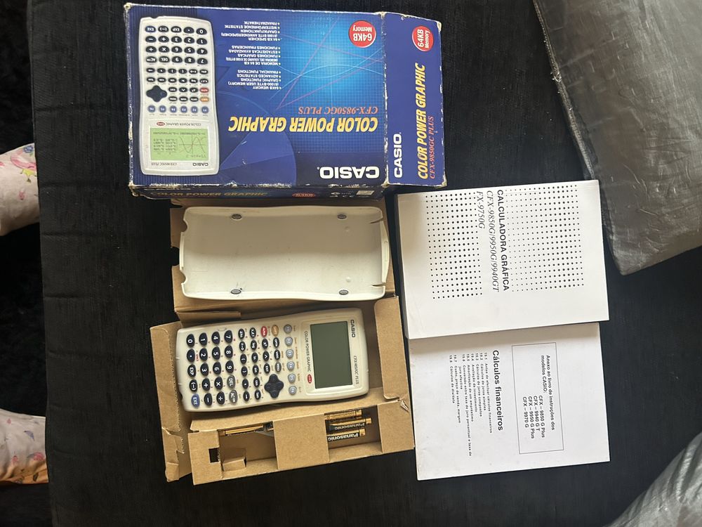 Maquina calculadora grafica CFX 9850gc