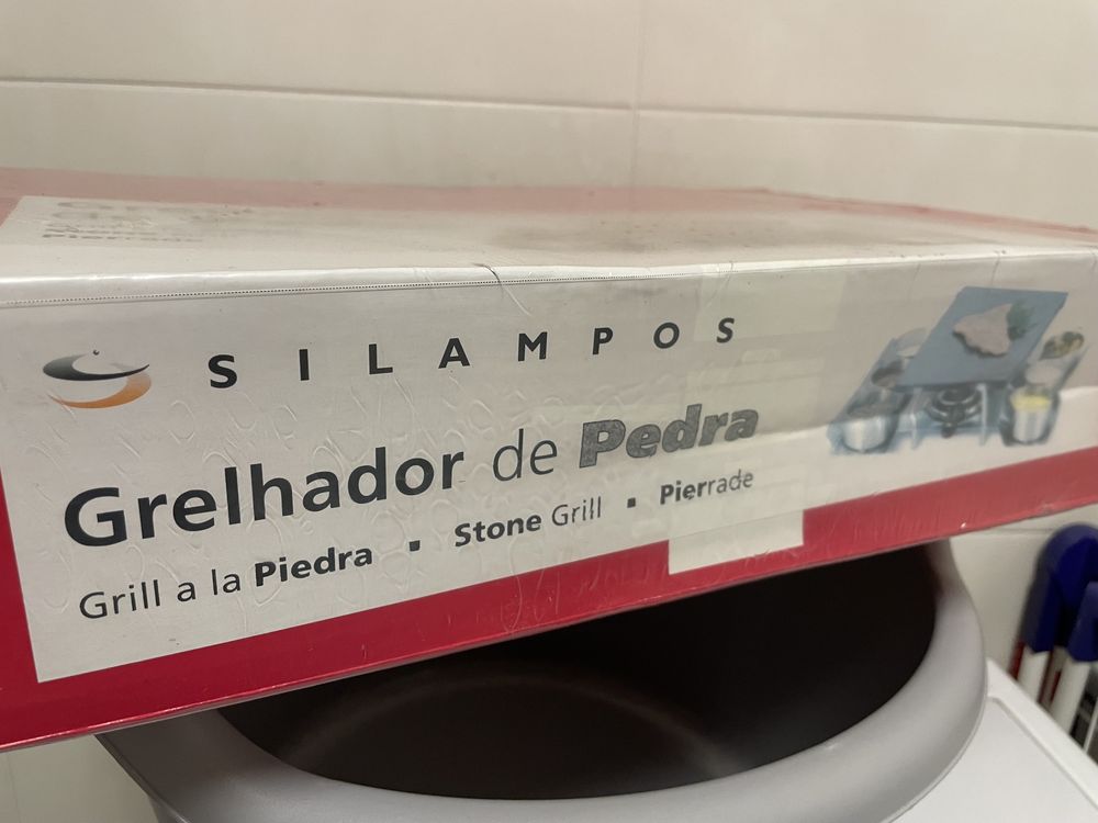 Grelhador na pedra SILAMPOS novo