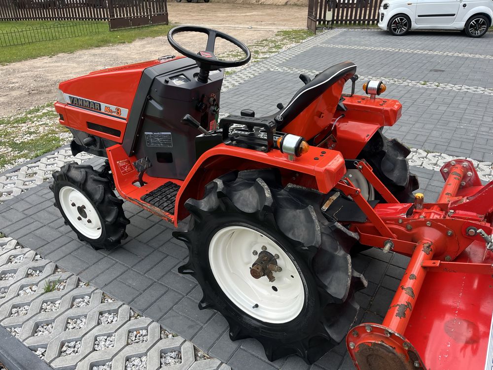 Minitraktorek Japoński Yanmar KE-3 - glebogryzarka - 4x4 - transport