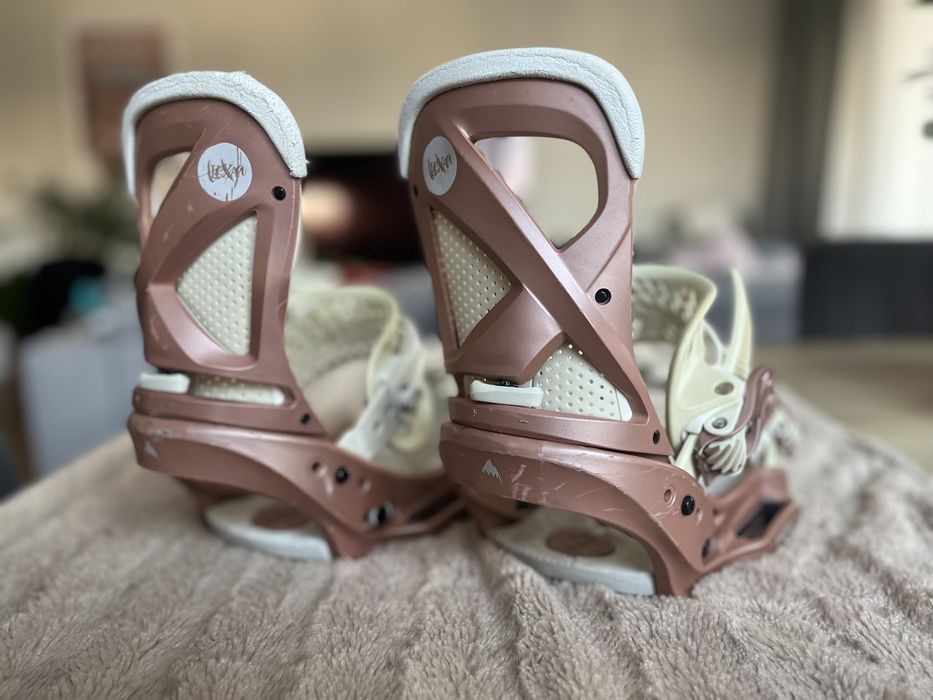 Wiązania snowboardowe Burton Lexa Est rose gold