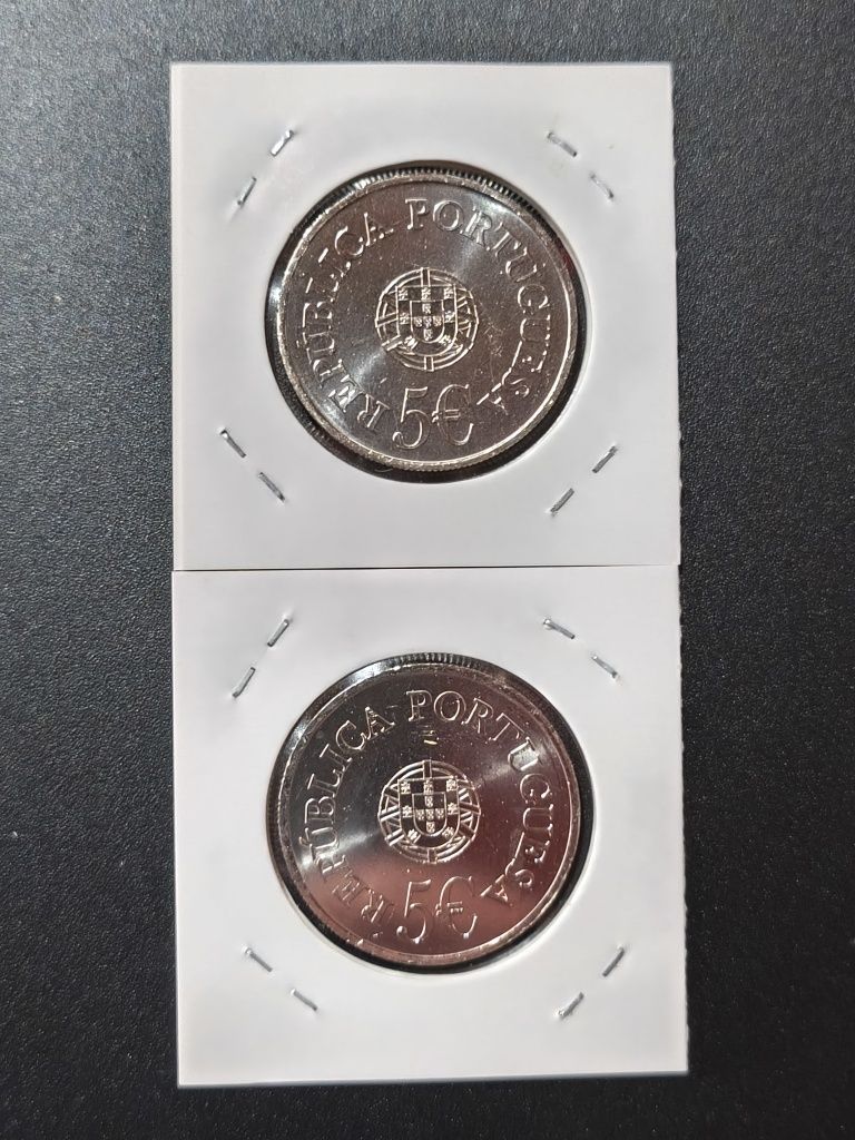 moeda 5€ Portugal 2025 Camilo Castelo Branco unc