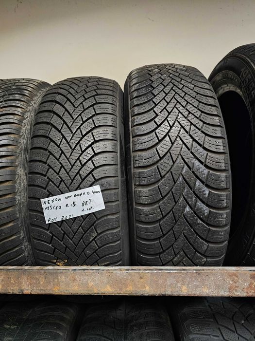 2x Nexen WinGuardSnow 185/60/15 opony zimowe 88 T/3PMSF/M+S//6,72mm