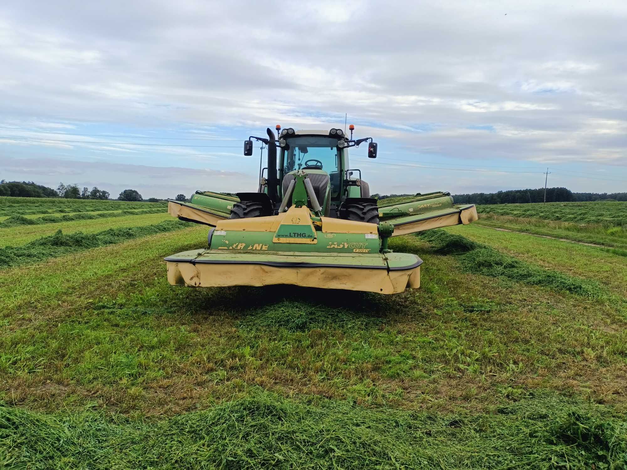 Krone motyl easy cut 870, Claas potinger