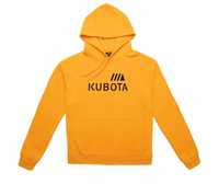 Bluza z kapturem Kubota pomarańczowa unisex M