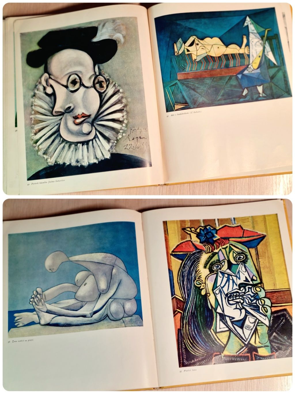 Книга-альбом - Picasso, 1968 г. (чешский яз.)