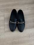 Buty mokasyny damskie czarne ,