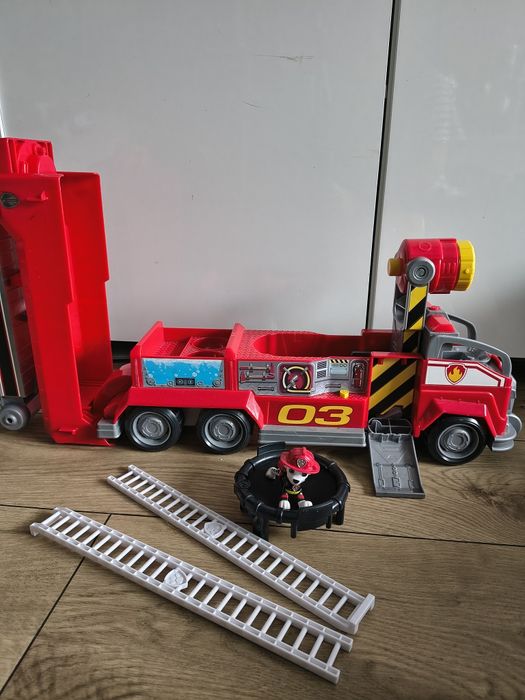 Wóz strażacki Marshall psi patrol straży pożarna xxl