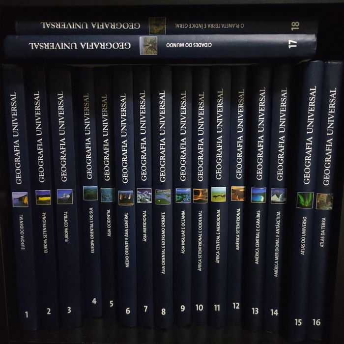 1 coleção de 18 livros + 1 + 1