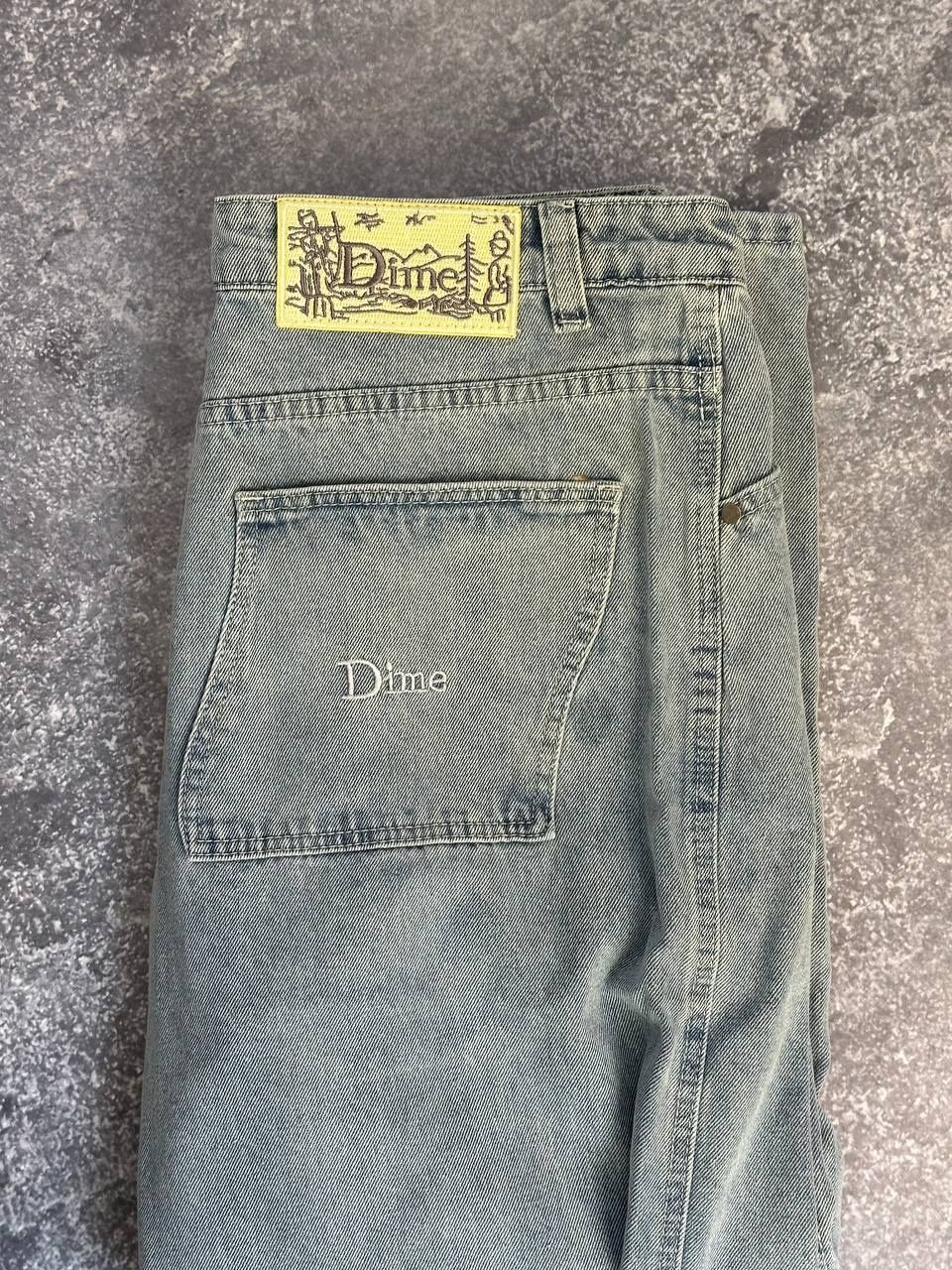 Dime baggy jeans sk8 голубі сині голубые джинсы джинси С М Л ХЛ дайм