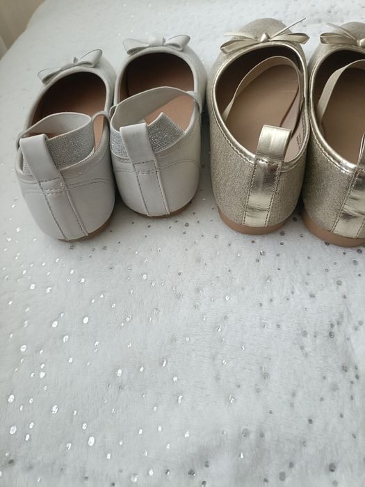 Baleriny Sinsay 2 pary/ r.32 i 33/20,5 i 21cm