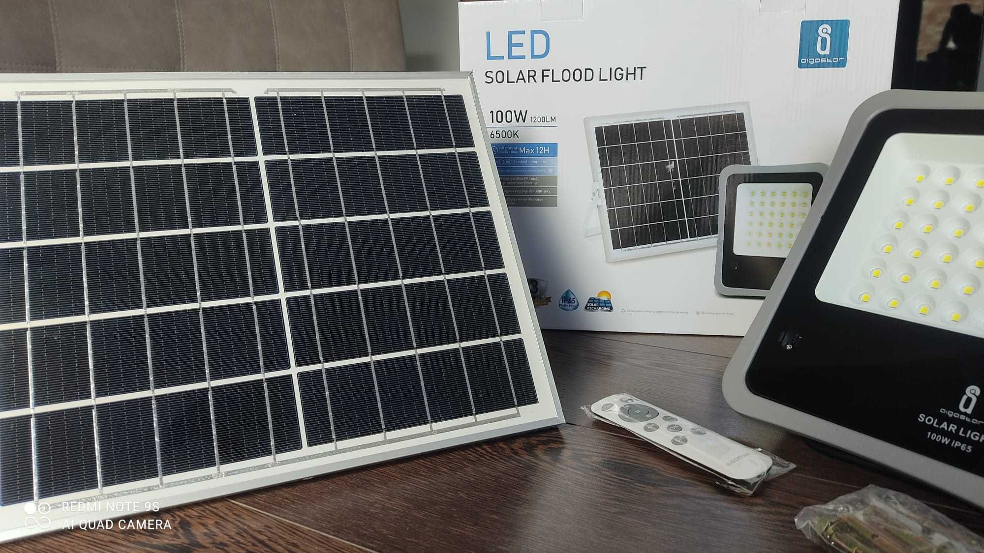 Projetores LED C/ Painel SOLAR - 100% Autónomos - PROMOÇÃO