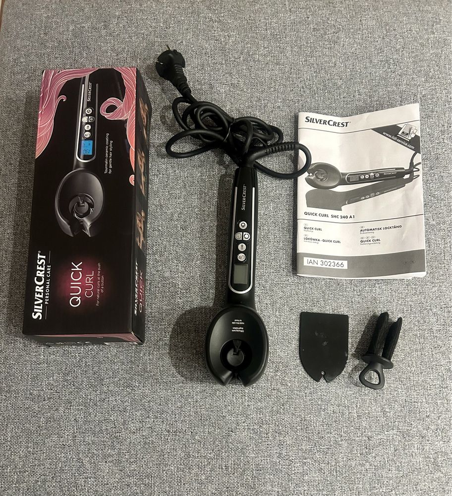 Lokowka automatyczna do wlosów Silvercrest Quick Curl