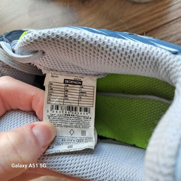 Buty sportowe halówki dla chłopca rozmiar 37 kipsta