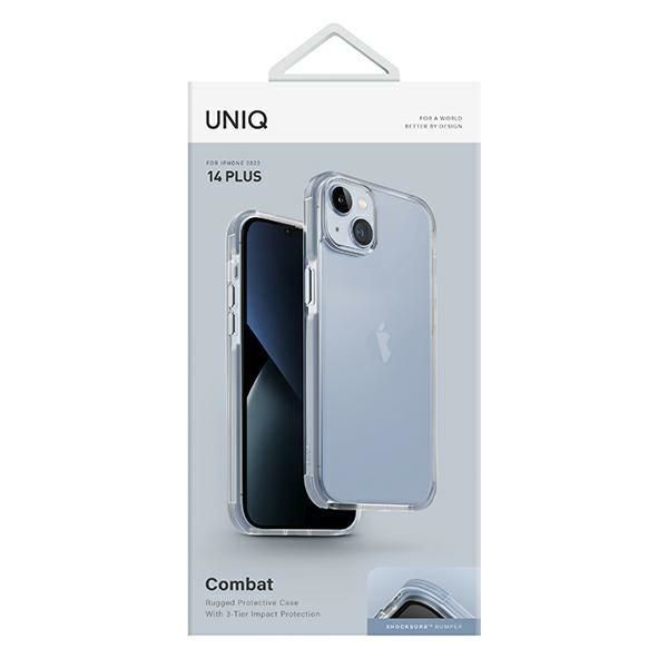 Uniq Etui Combat Iphone 14 Plus / 15 Plus 6.7" Niebieski/Arctic Blue
