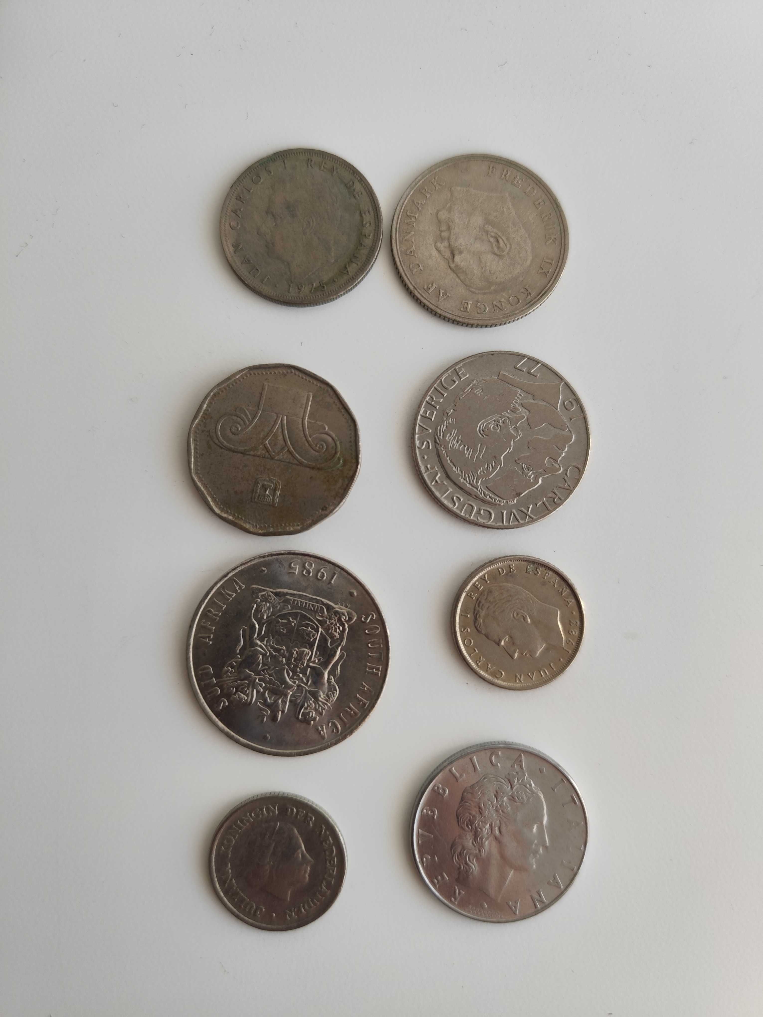 Moedas de vários países
