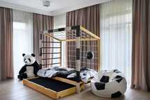 Łóżko 190x90/200x90 bramka piłkarska  Pacodesign.pl