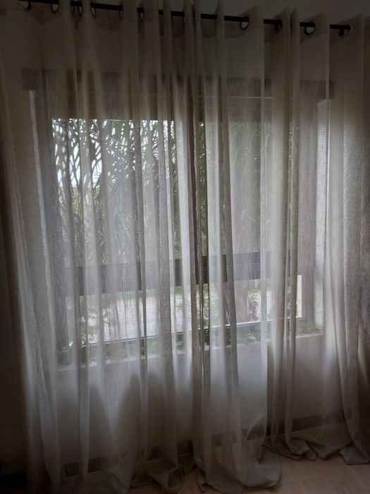 Curtinados e candeiros