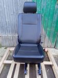Fotel siedzenie vw t6 skaj czarny skaj koziolek