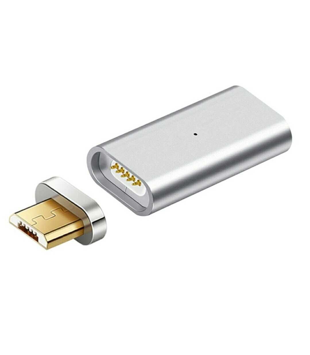 Магнитный переходник зарядки и передачи информации micro USB.