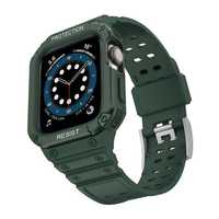 Opaska z Etui Protect Strap Band do Apple Watch - Zielony