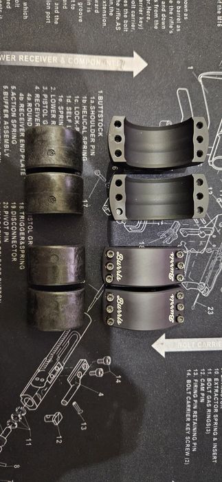 Кільця burris 34мм